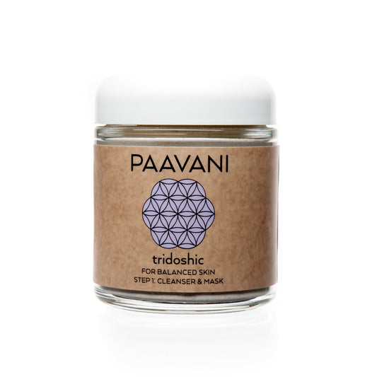 Tridoshic Cleanser & Mask | Ayurvedic Cleansing Grains for Balanced, Radiant Skin-0