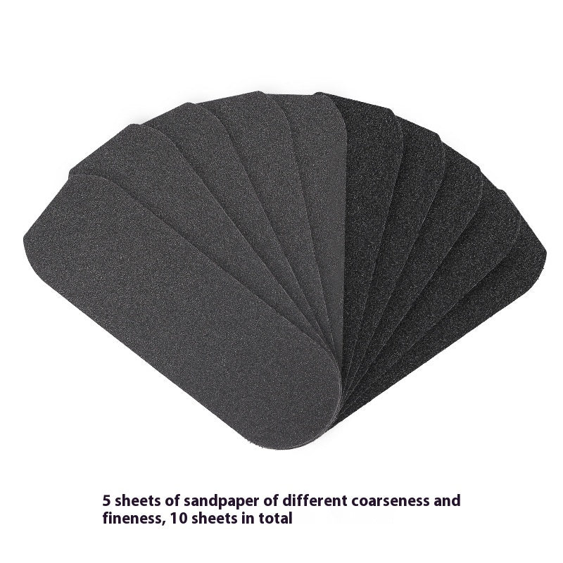 Foot Care Stainless Steel Foot File Double-sided Sandpaper