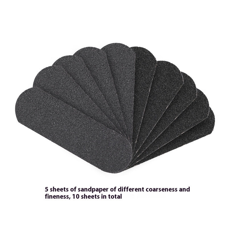 Foot Care Stainless Steel Foot File Double-sided Sandpaper