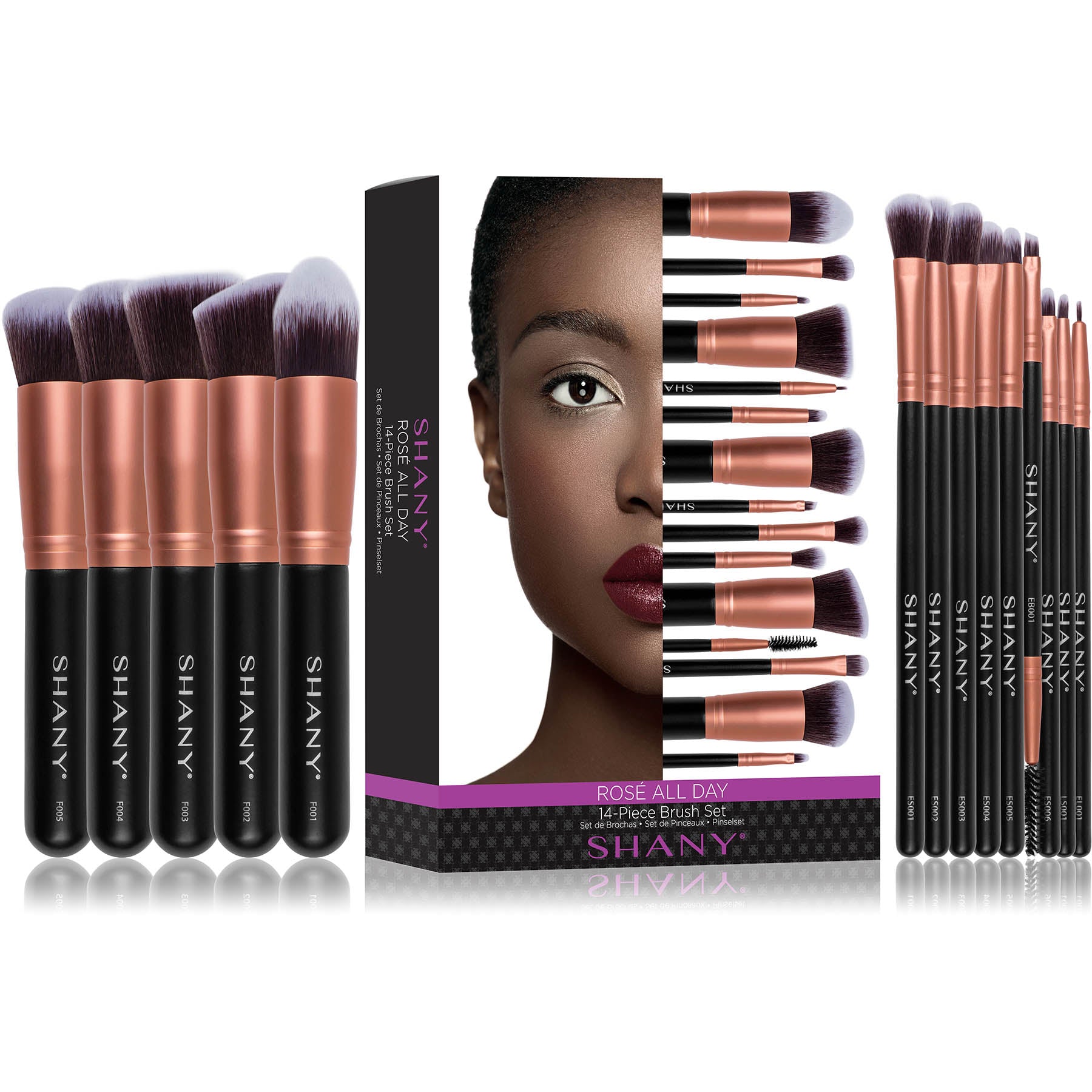 14 Piece Professional Makeup Brush Set-3